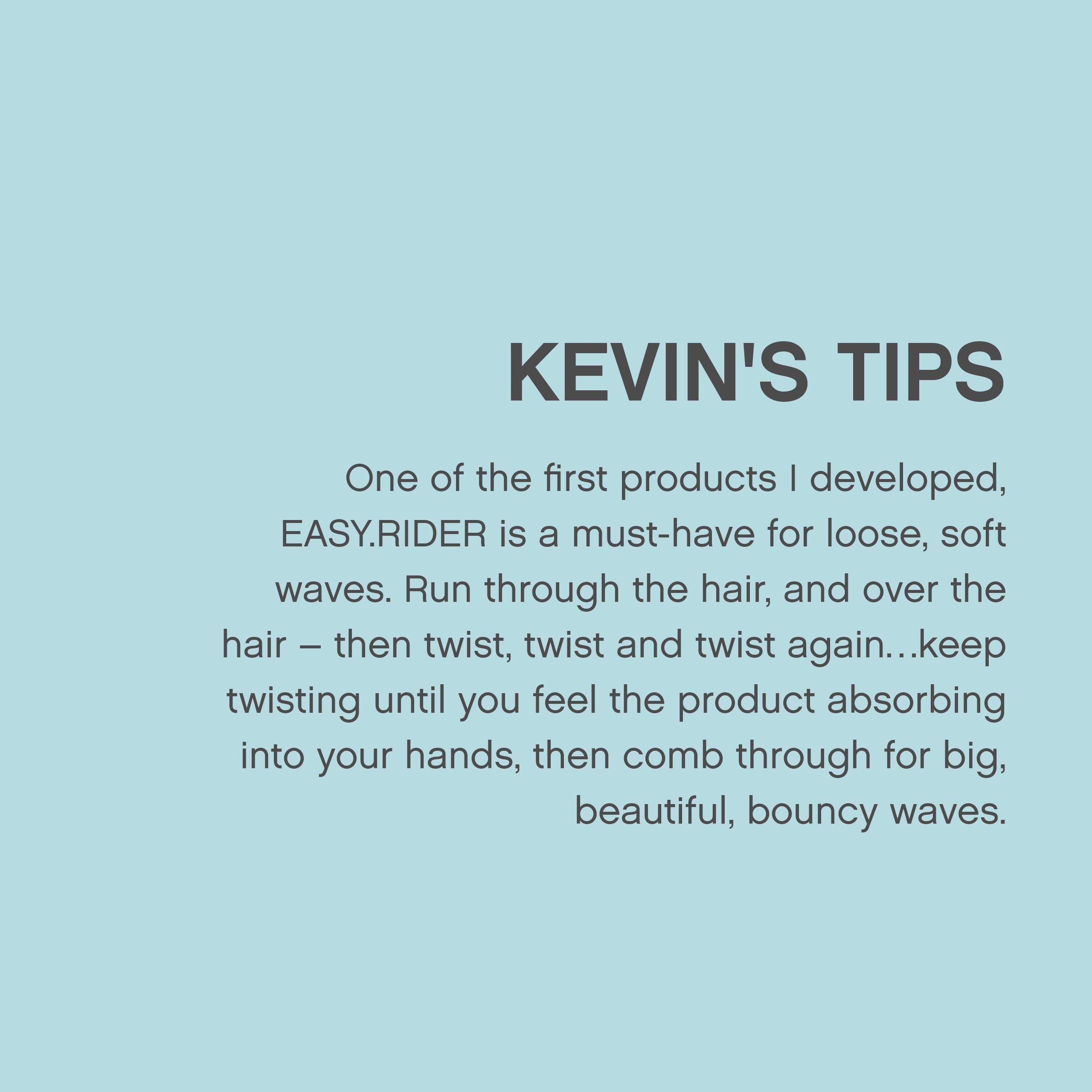 KEVIN.MURPHY EASY.RIDER Anti Frizz Cream – Flexible Hold, Pack of 2 (3.5 oz Each)