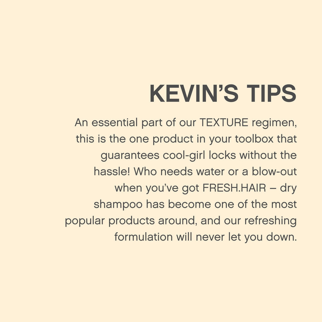 KEVIN.MURPHY Fresh.Hair Dry Shampoo Spray – All Hair Types, Sulfate-Free, 250 mL (Pack of 2)