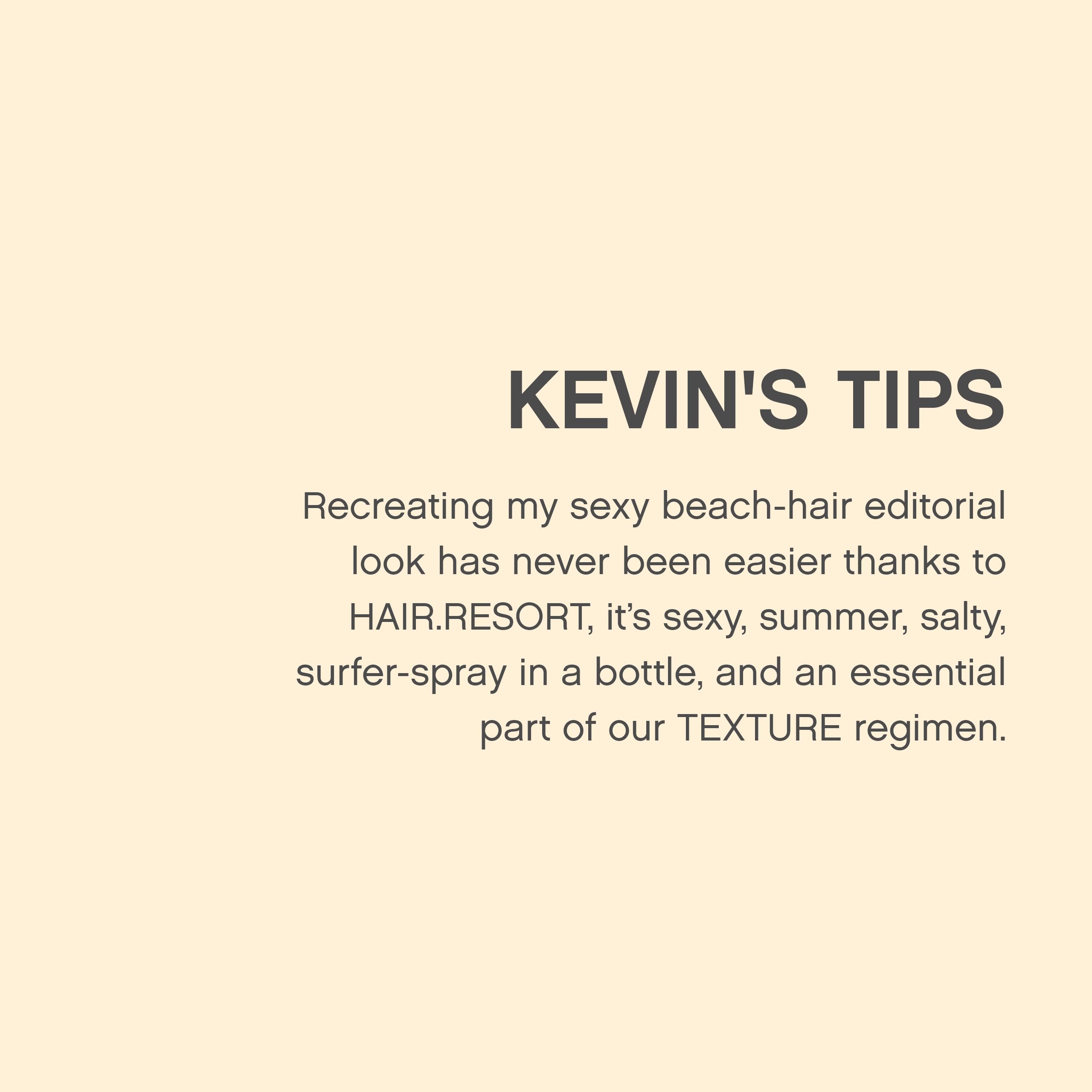 KEVIN.MURPHY HAIR.RESORT.SPRAY – Beach Look Hairspray for Fine & Long Hair (Pack of 2)