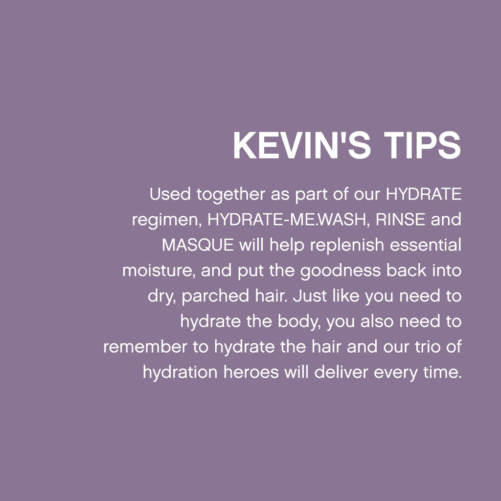 Kevin.Murphy Hydrate-Me.Rinse | Moisturising Conditioner for Normal & Dry Hair | Pack of 2
