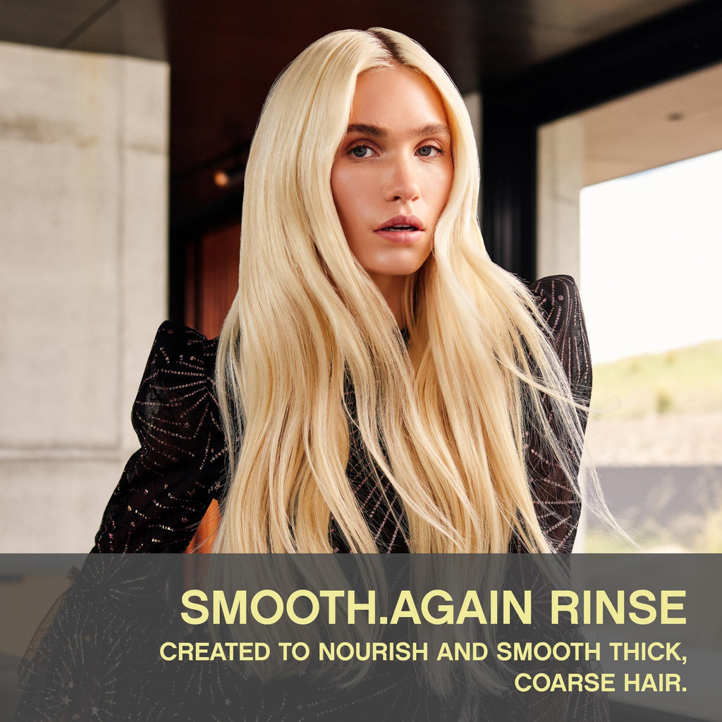 KEVIN.MURPHY SMOOTH.AGAIN RINSE — Smoothing Conditioner for Thick, Coarse Hair | Sulphate-Free (Pack of 2) 250 mL