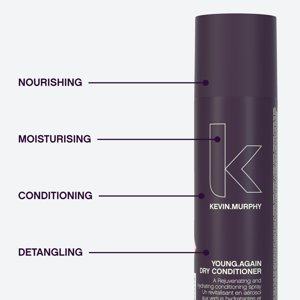KEVIN.MURPHY YOUNG.AGAIN Dry Conditioner – Hydration & Detangling for Dry & Coloured Hair (2×250 ml)