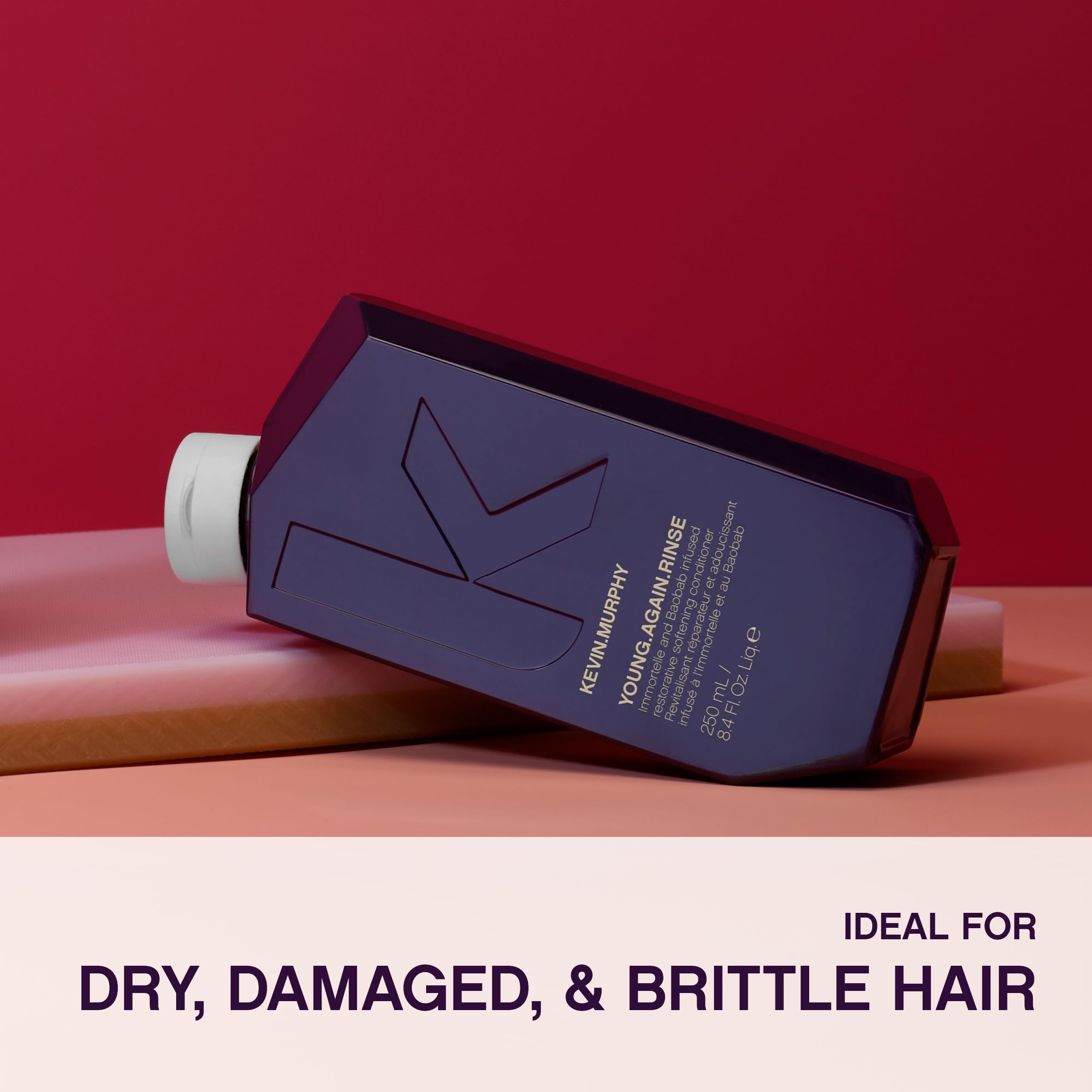 KEVIN.MURPHY YOUNG.AGAIN.RINSE – Moisturising Anti-Ageing Conditioner for Ageing Hair (Pack of 2)