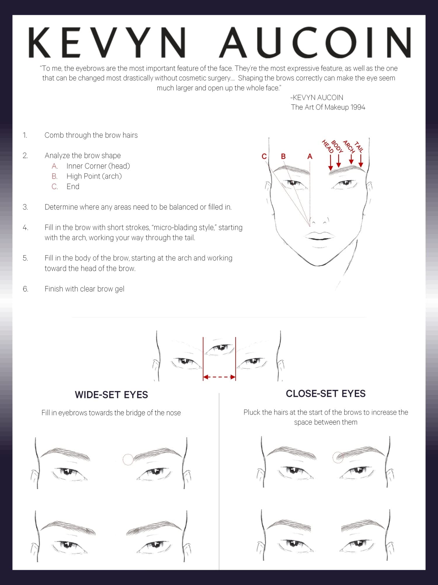 Kevyn Aucoin True Feather Brow Marker Gel Duo – Ash Blonde | Dual-Ended Brow Marker + Gel for Natural Definition