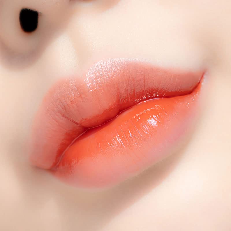 Keybo Dotom Lip Plus: 16-Color Lip Plumper Gloss, 3-Step Extreme Plump (Summer Orange)