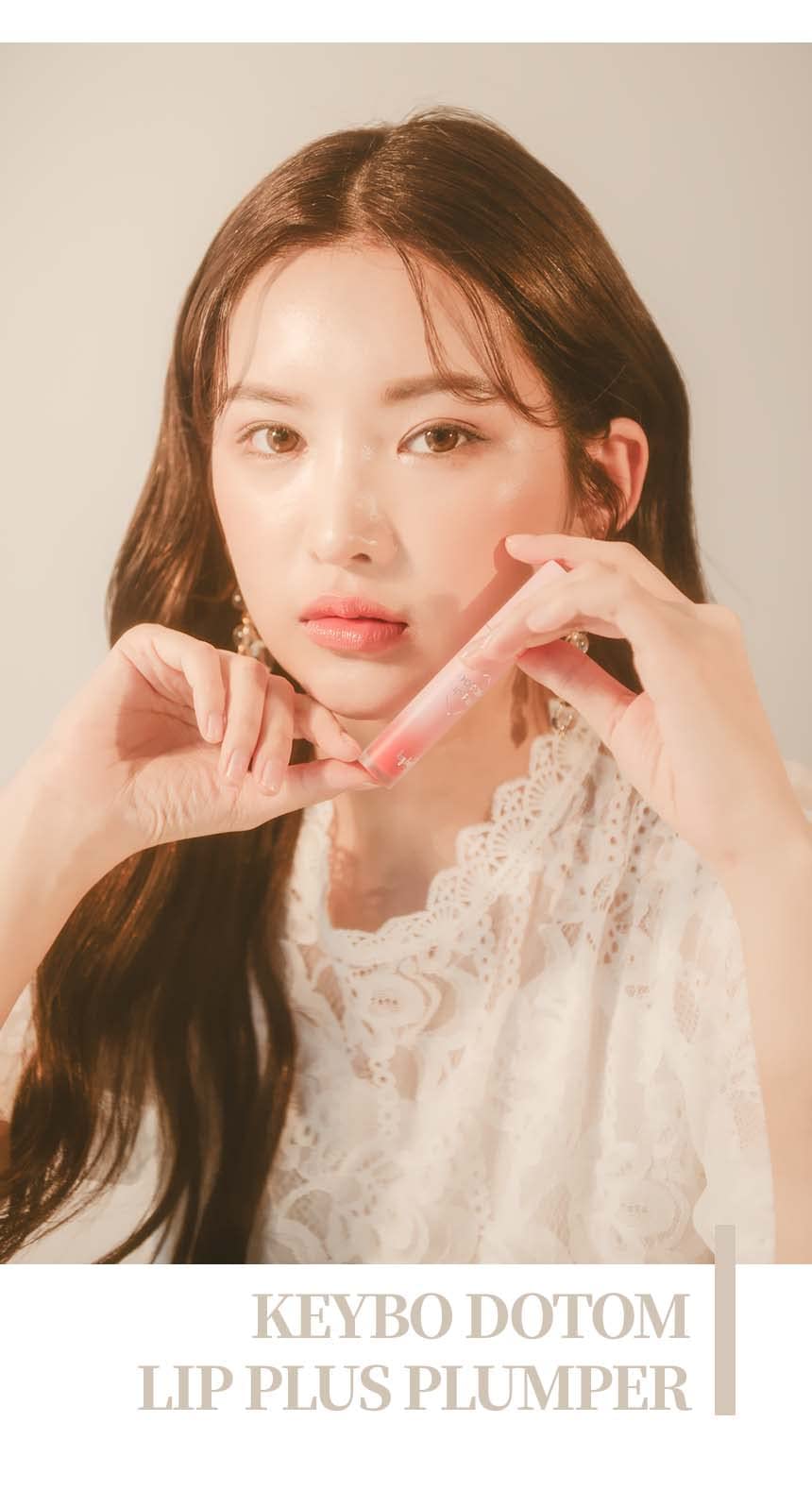 Keybo Lip Plumper Dotom Lip Plus 16-Color Gloss with 3-Step Plumping (Original, Master, GrandMaster)