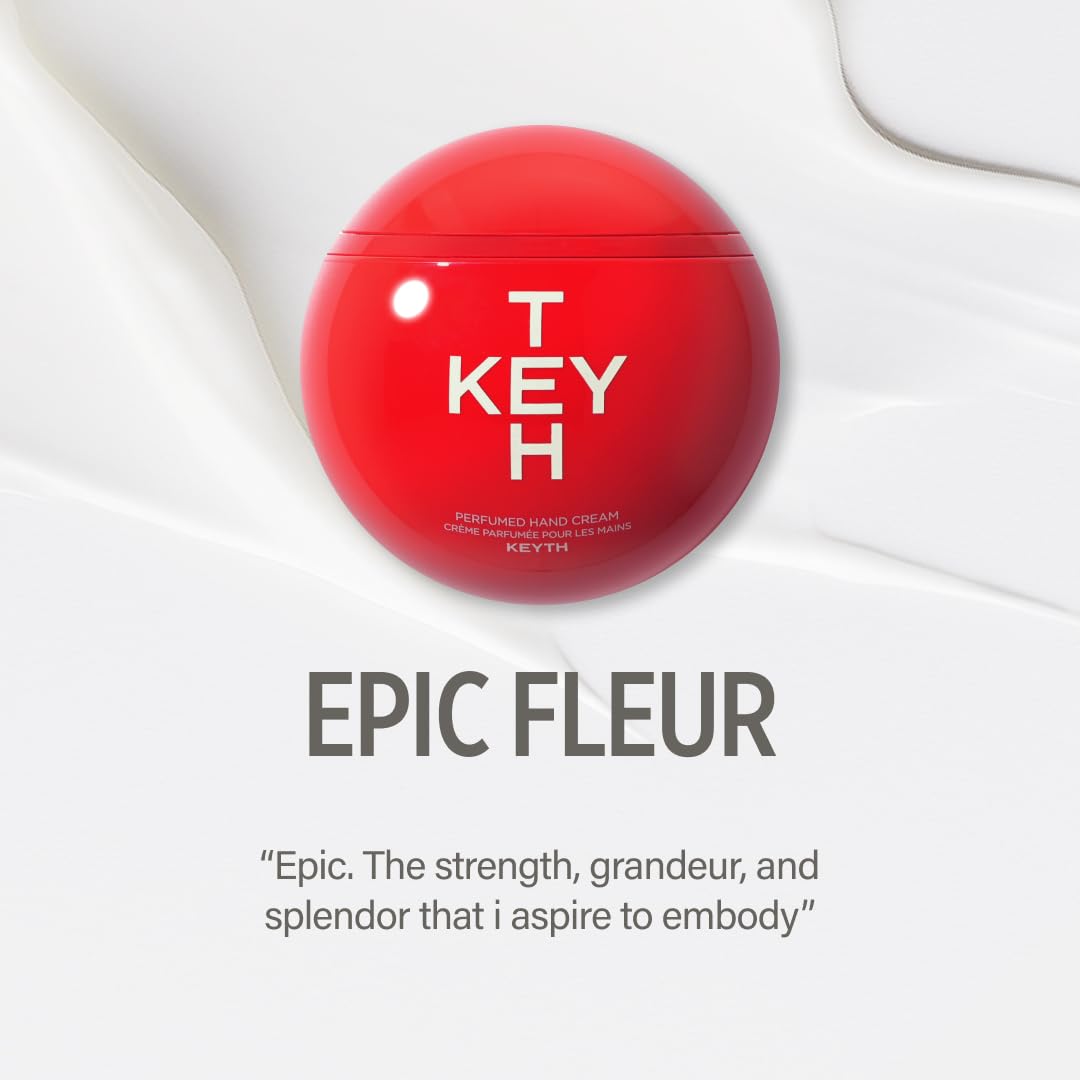 KEYTH Epic Fleur Perfumed Hand Cream – 70ml, Amber Woody Floral