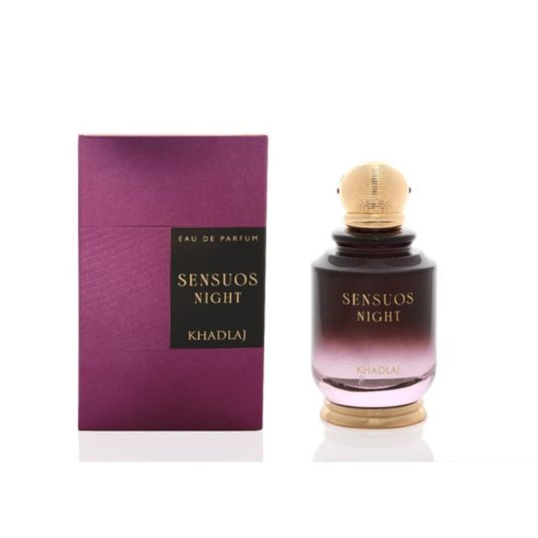 KHADLAJ PERFUMES: Aura Crisp Flower, Aura Kiss of Rose, Sensous Nights, Oud Noir & Ombre Notes EDP 100ml