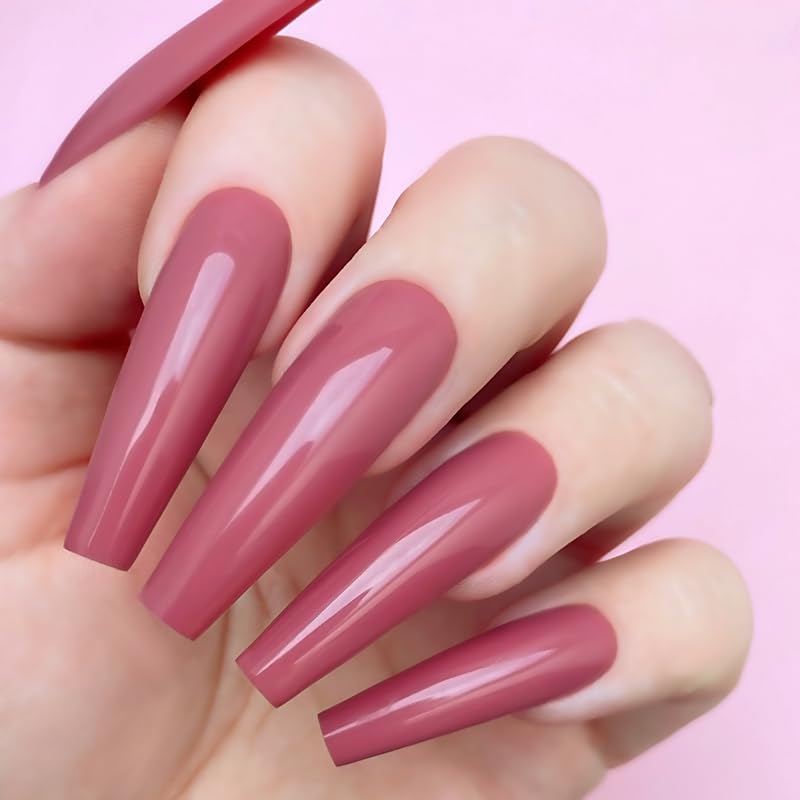 Kiara Sky All-In-One Acrylic Nail Powder – Next Level Mauve, Multi-Use Dip & Acrylic, 2 oz