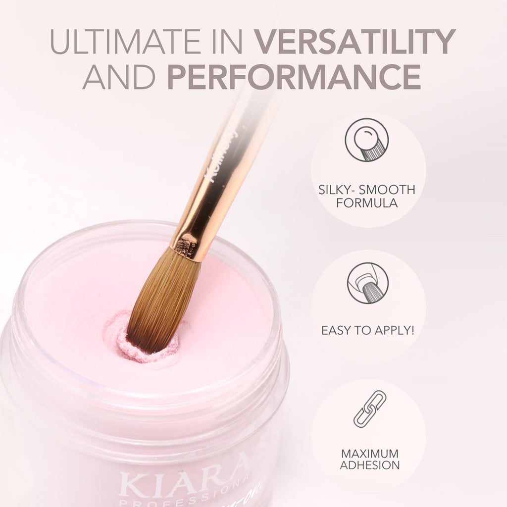 Kiara Sky All-In-One Acrylic Powders – Autumn Blonde Nude Cover Powder (2 oz)