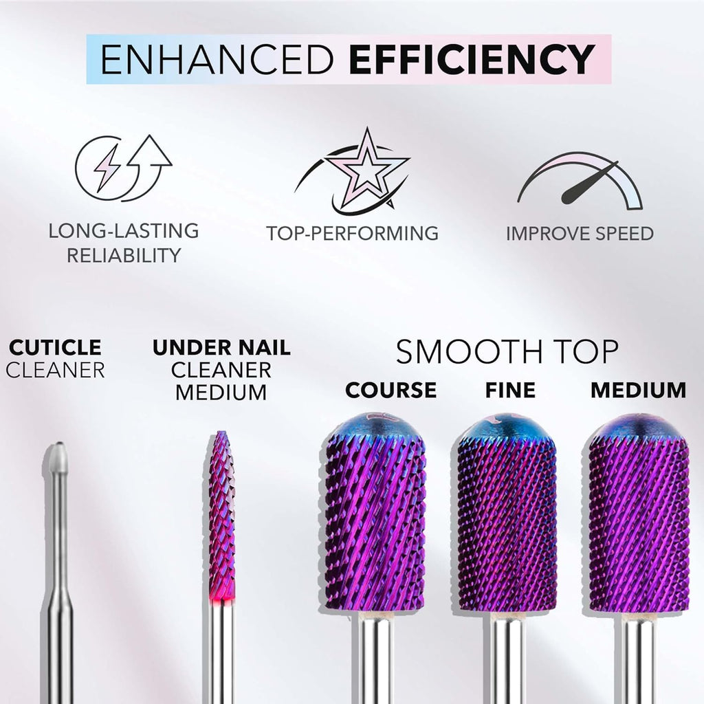 Kiara Sky Large Barrel Medium Drill Bit – Purple X-Cut Carbide