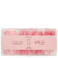 Kiara Sky Blooming Square Medium Cover Gelly Tips – Soak Off Pre-Shaped Soft Gel Nail Extensions