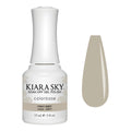 Kiara Sky Gel Polish | Soak-Off All In One 0.5 fl oz | G5019 Cray Grey (Stormy Gray Shade)