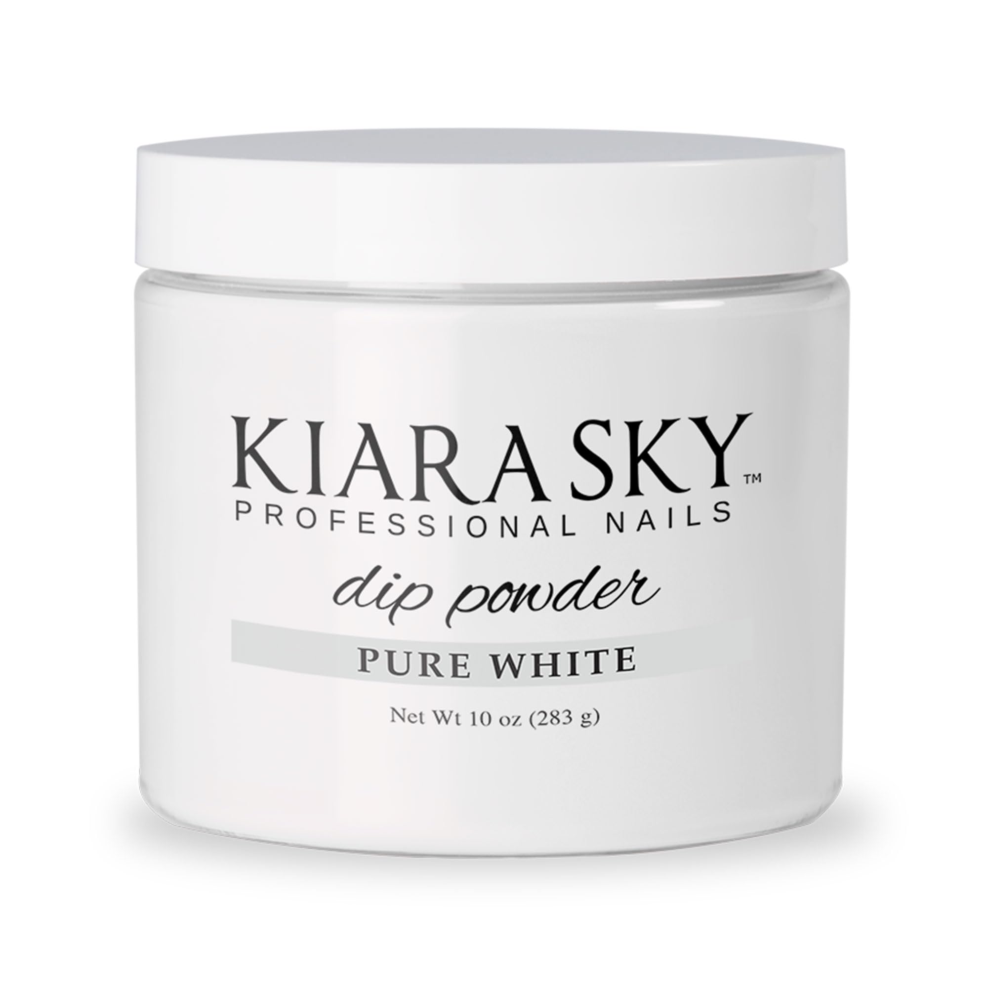 Kiara Sky Dip Powder Essentials 10 oz Refill – Pure White