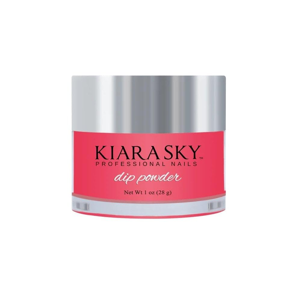 Kiara Sky Dip Powder Pink Peonies – Long-Lasting, Lightweight Nails (1 oz)