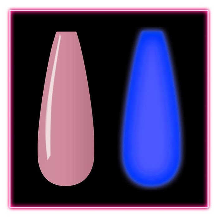 Kiara Sky Glow Collection: Retro Pink Nail Dipping Powder 1 oz (UV/LED/Sun Activated)