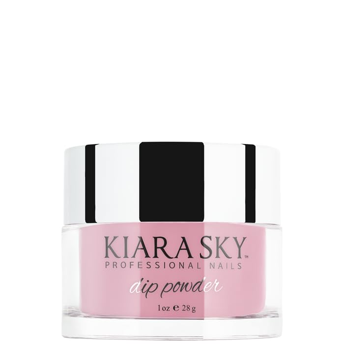 Kiara Sky Glow Collection: Retro Pink Nail Dipping Powder 1 oz (UV/LED/Sun Activated)