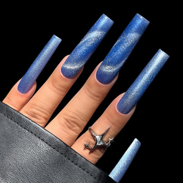 KIARA SKY Gel Polish MagneticFX Peri Twinkle Cat Eye Effect – Soak Off 15ml