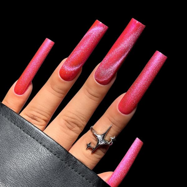 KIARA SKY Gel Polish MagneticFX Pink Luster Cat Eye – Soak-Off 15ml