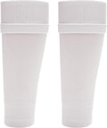 Sock Stack Kids Leg Sleeve Compression Socks White Fits Over Calf Shin Pads Breathable Durable