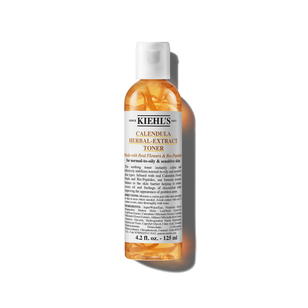 Kiehl's Calendula Alcohol-Free Toner – Soothing for Normal to Oily Skin (4.2 fl oz)