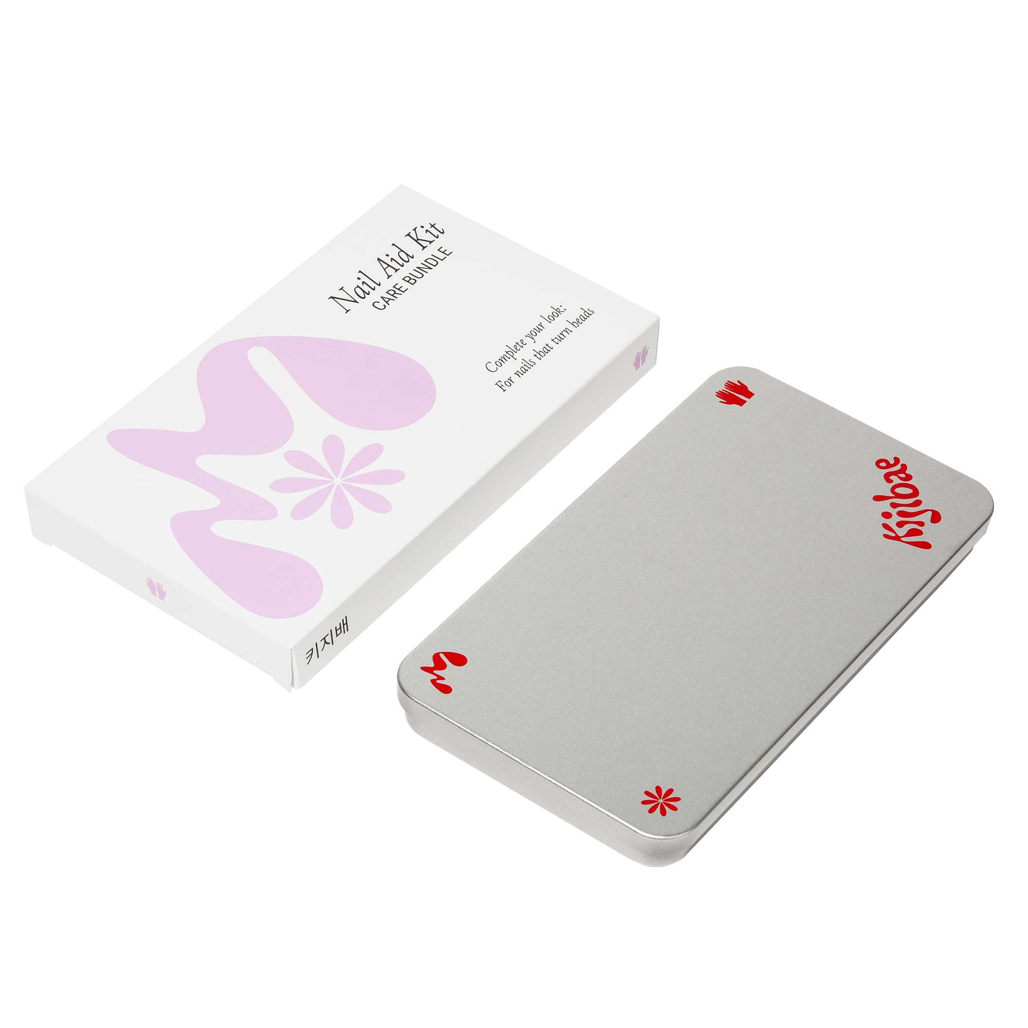 Kijibae Nail Aid Kit – Compact Metal Case Manicure & Pedicure Tools