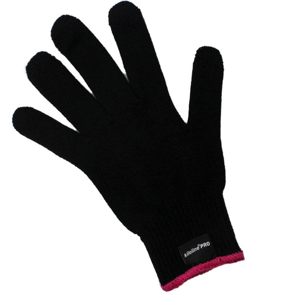 Kiloline Professional Heat Resistant Glove for Hair Styling – Heat Blocking for Curling, Flat Iron & Wand