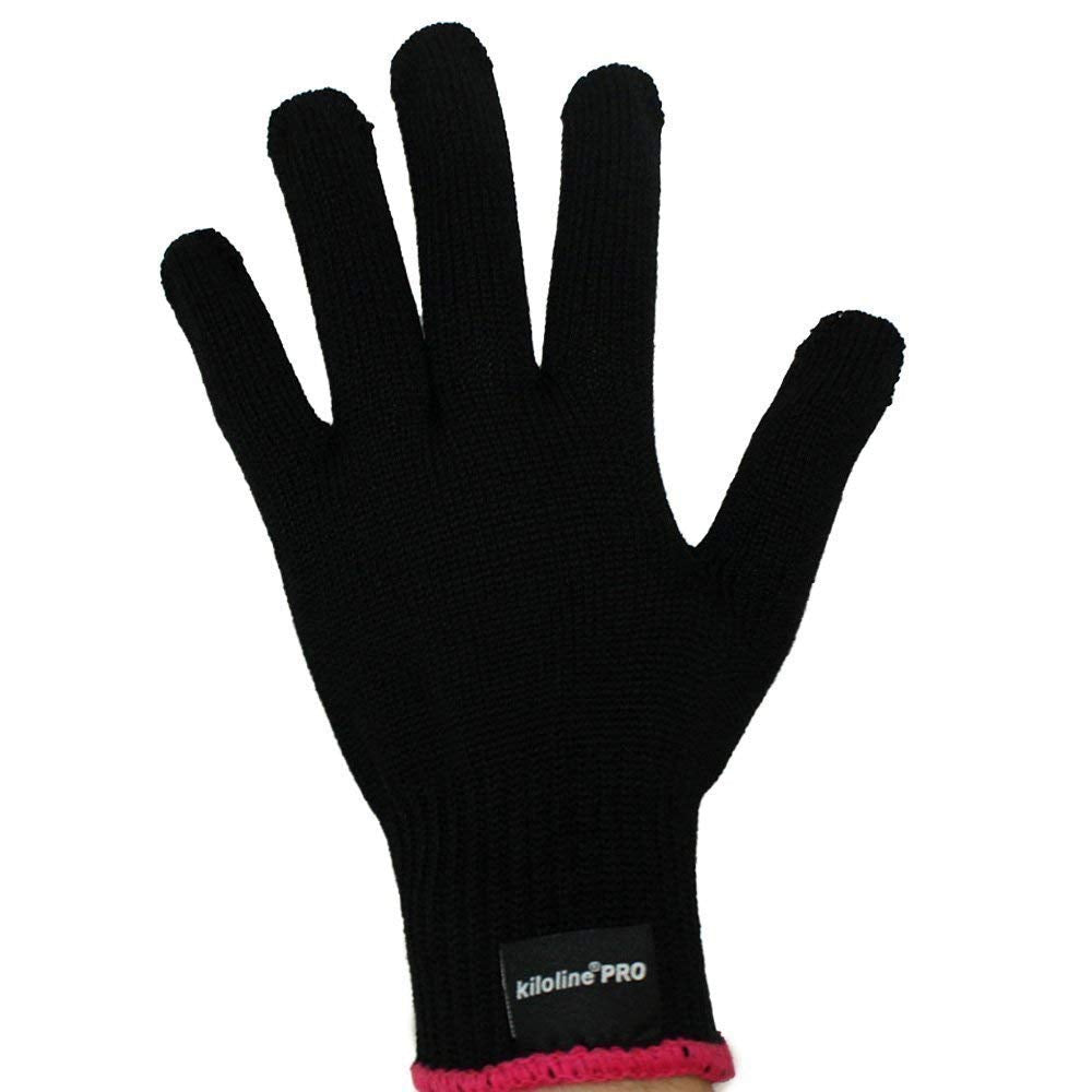 Kiloline Professional Heat Resistant Glove for Hair Styling – Heat Blocking for Curling, Flat Iron & Wand