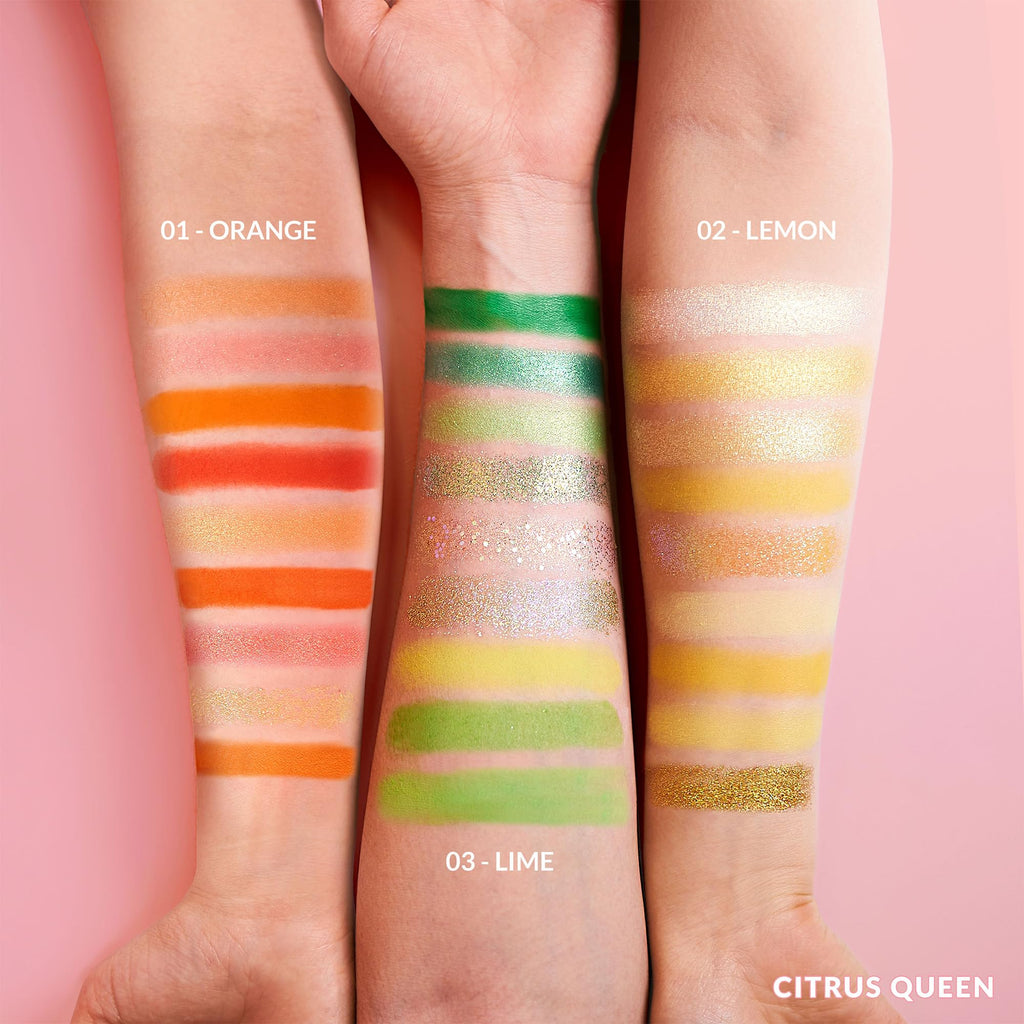 Kimchi Chic Citrus Queen 03 Lime – 9 Shades in 1 Palette
