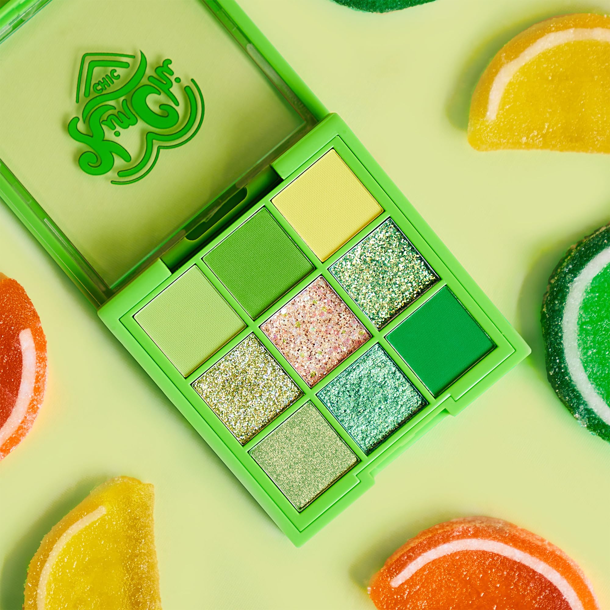 Kimchi Chic Citrus Queen 03 Lime – 9 Shades in 1 Palette