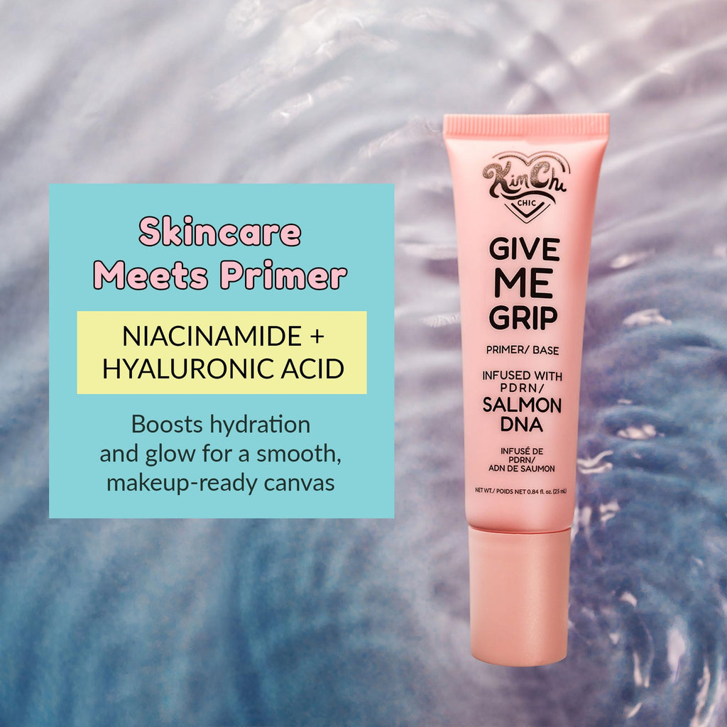 Kimchi Chic Give Me Grip Gel Primer with PDRN – Hydrating Long-Wear Makeup Base