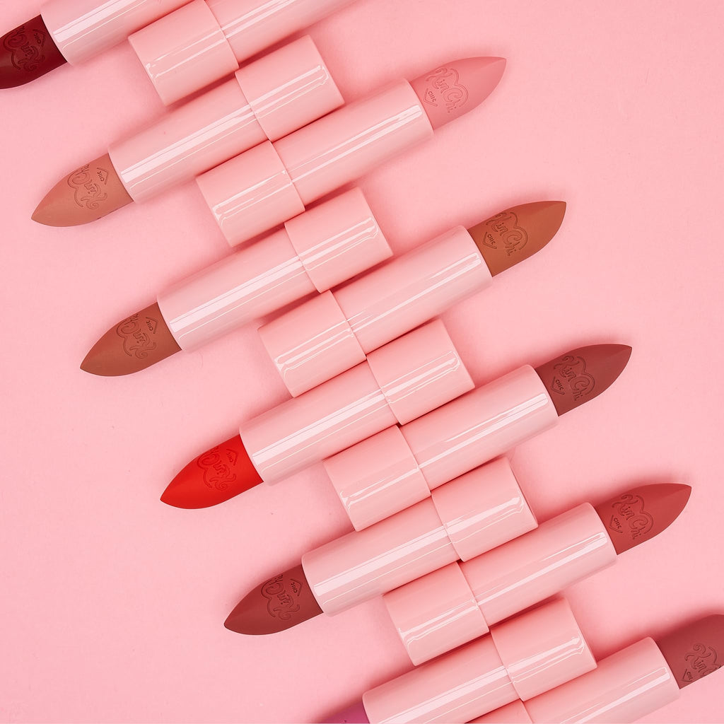 KimChiChic Marshmallow Butter Lippie 04-Nineteen – Creamy Lipstick, Bold Pigment, Long-Lasting, Cruelty-Free 0.15oz