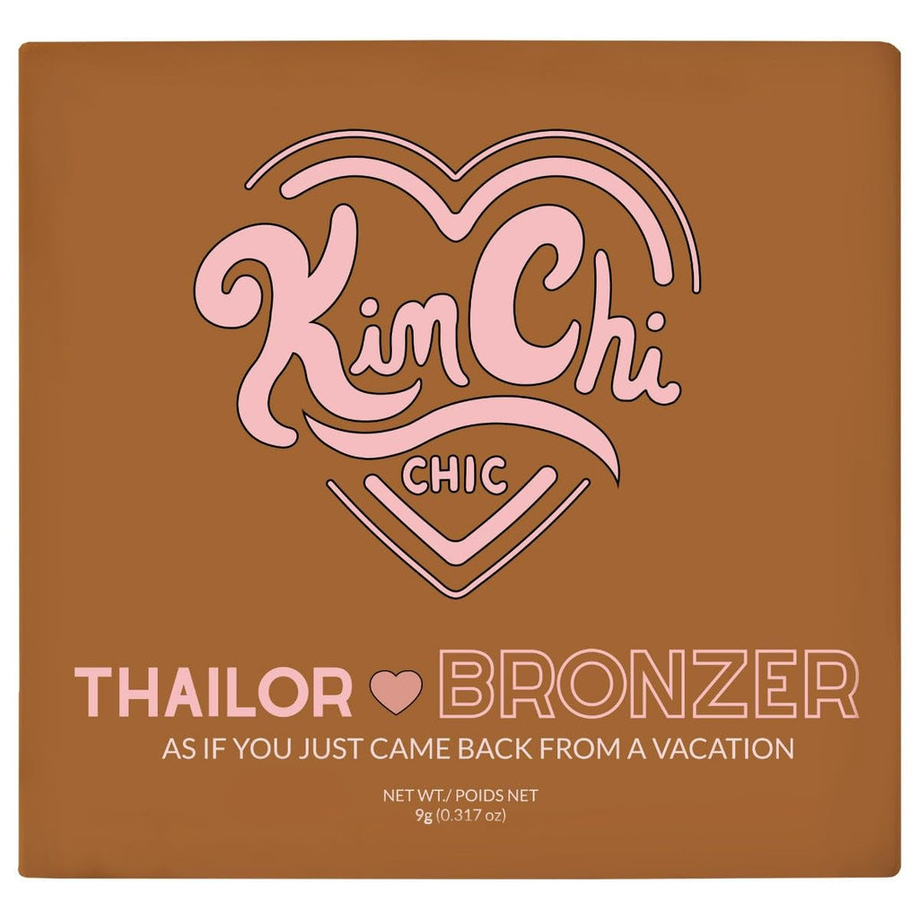 KimChiChic Beauty Thailor Bronzer — Silky Matte Finish, Buildable Glow, Heart-Shaped Compact