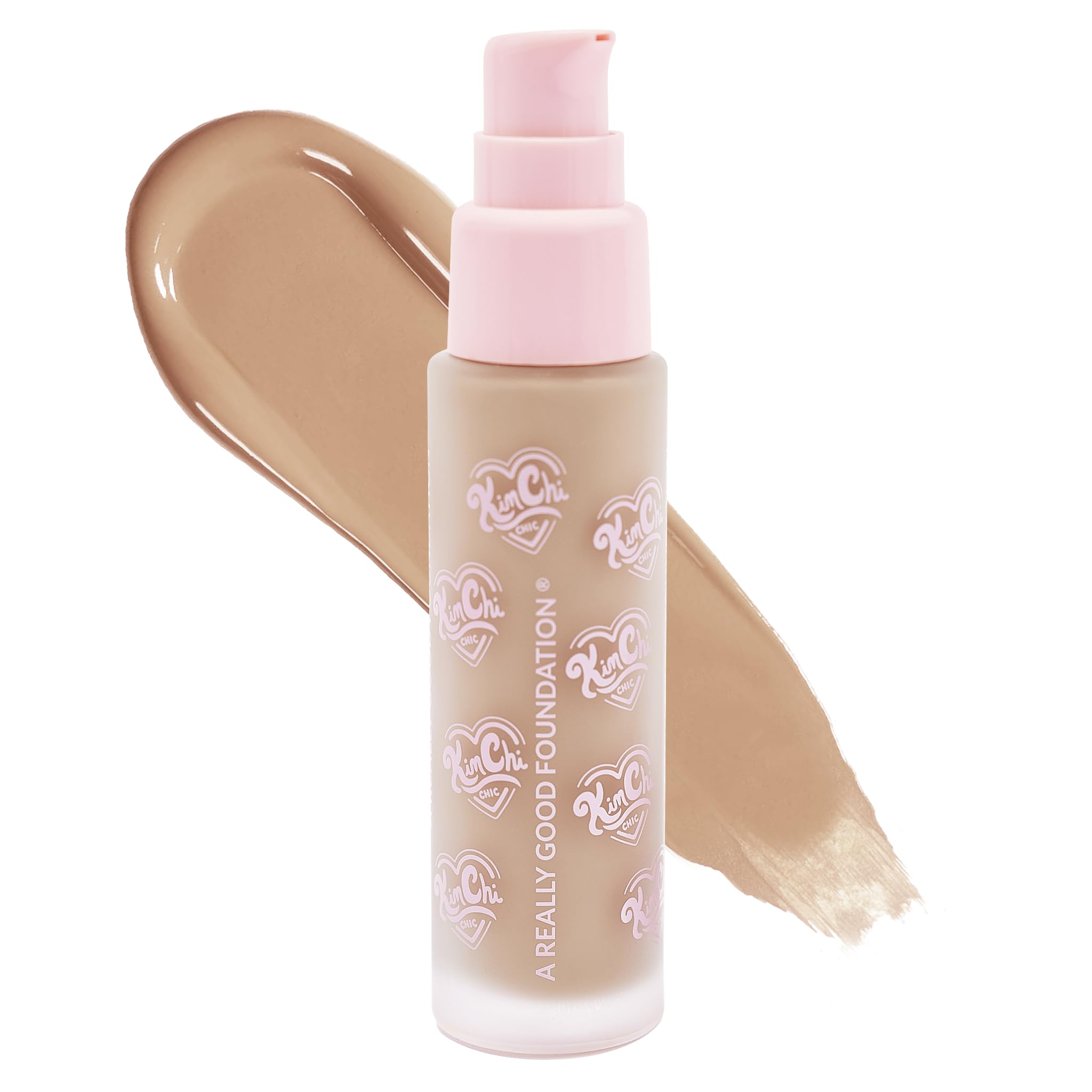 KimChiChic Beauty A Really Good Foundation – Lightweight, Medium to Full Coverage, Vegan & Cruelty-Free