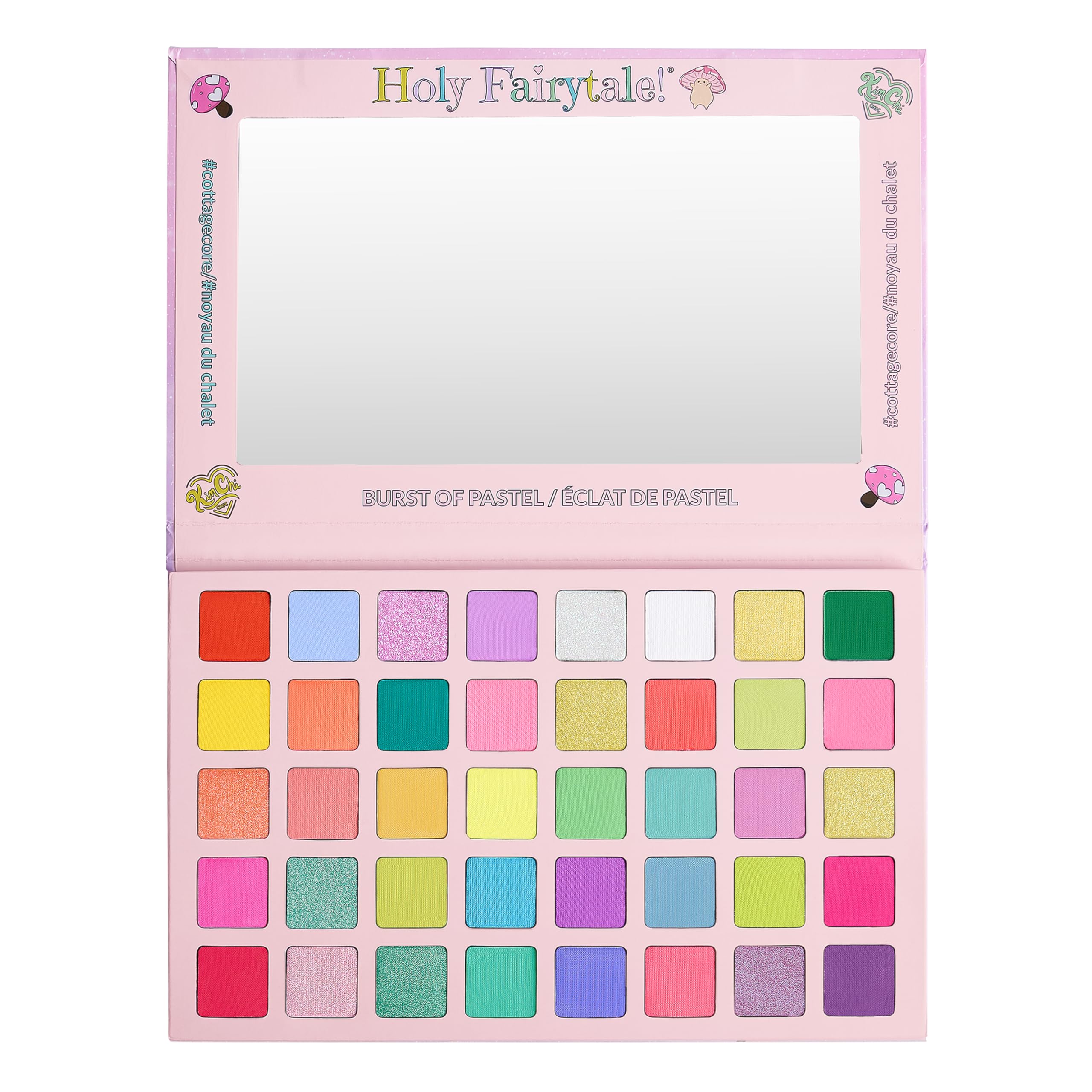 KimChiChic Holy Fairytale Palette – 40-Color Eyeshadow Palette | Highly Pigmented, Blendable, Cruelty-Free
