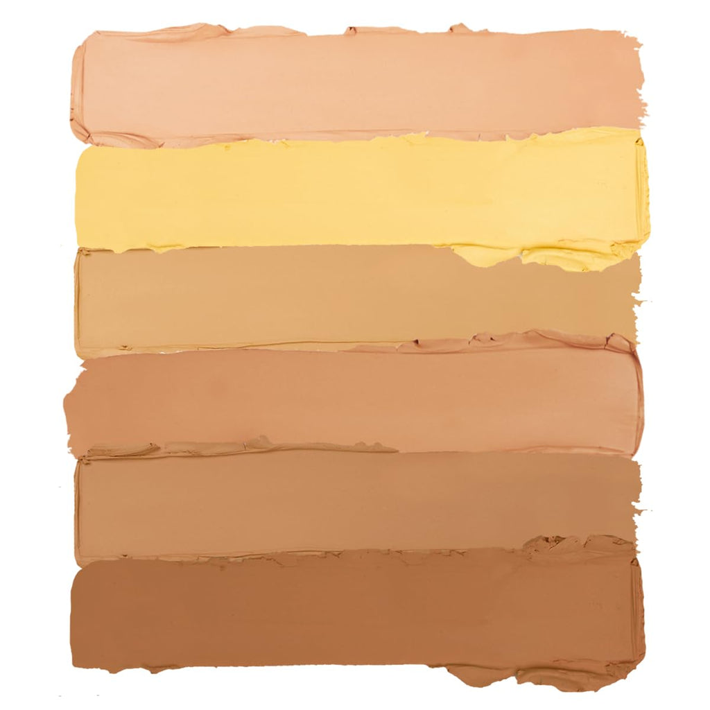 Kimchi Chic Beauty Undercover Hoe Corrector Palette – Full Coverage Concealer, Creamy & Long-Wearing, Cruelty-Free (Medium, 0.25 oz)