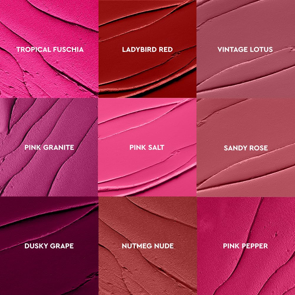 KIRO Non-Stop Airy Matte Liquid Lipstick - Mauve Crush | Ultra-Light, Long-Lasting Color