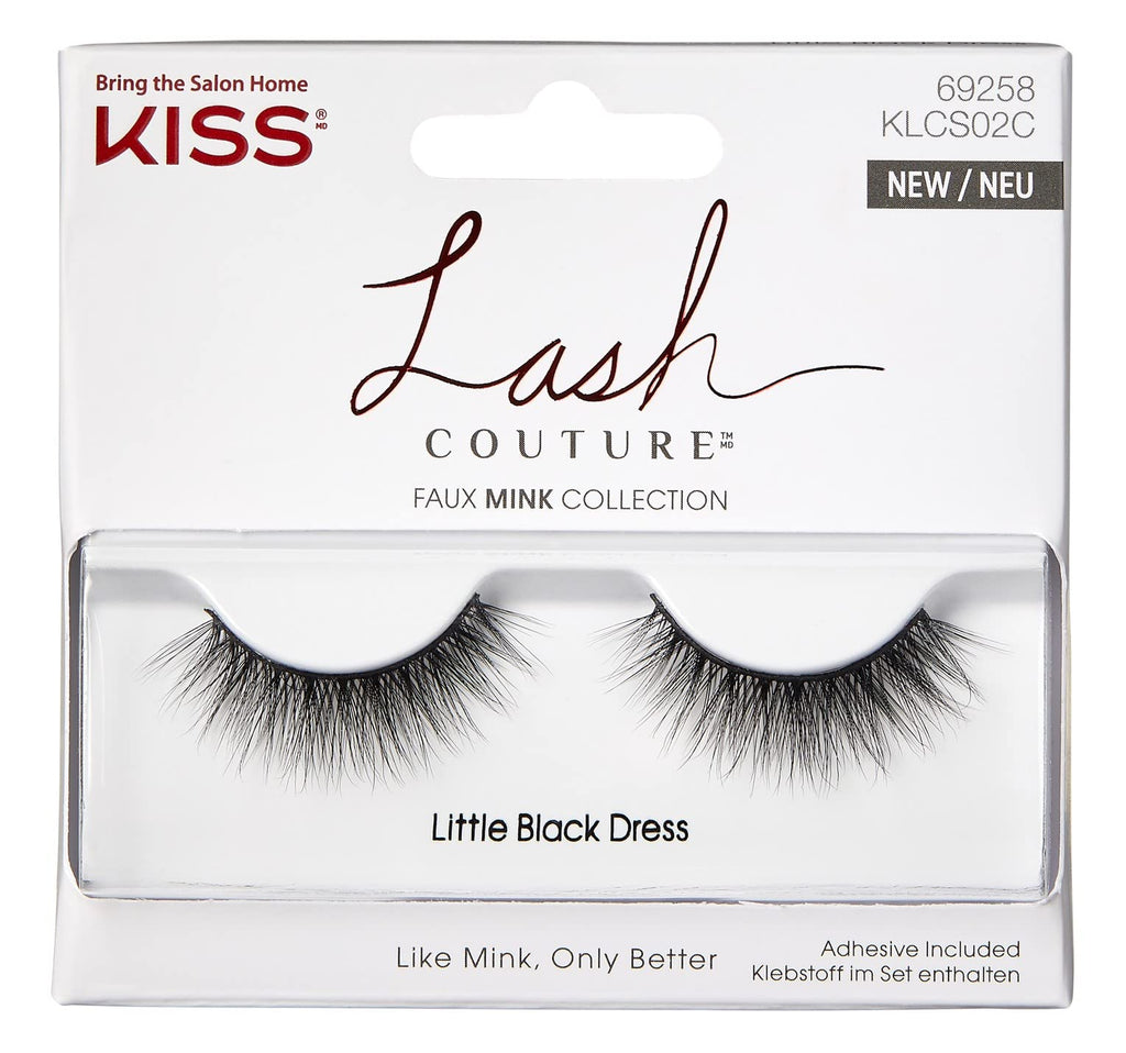 KISS Lash Couture Faux Mink Little Black Dress Pack of 6