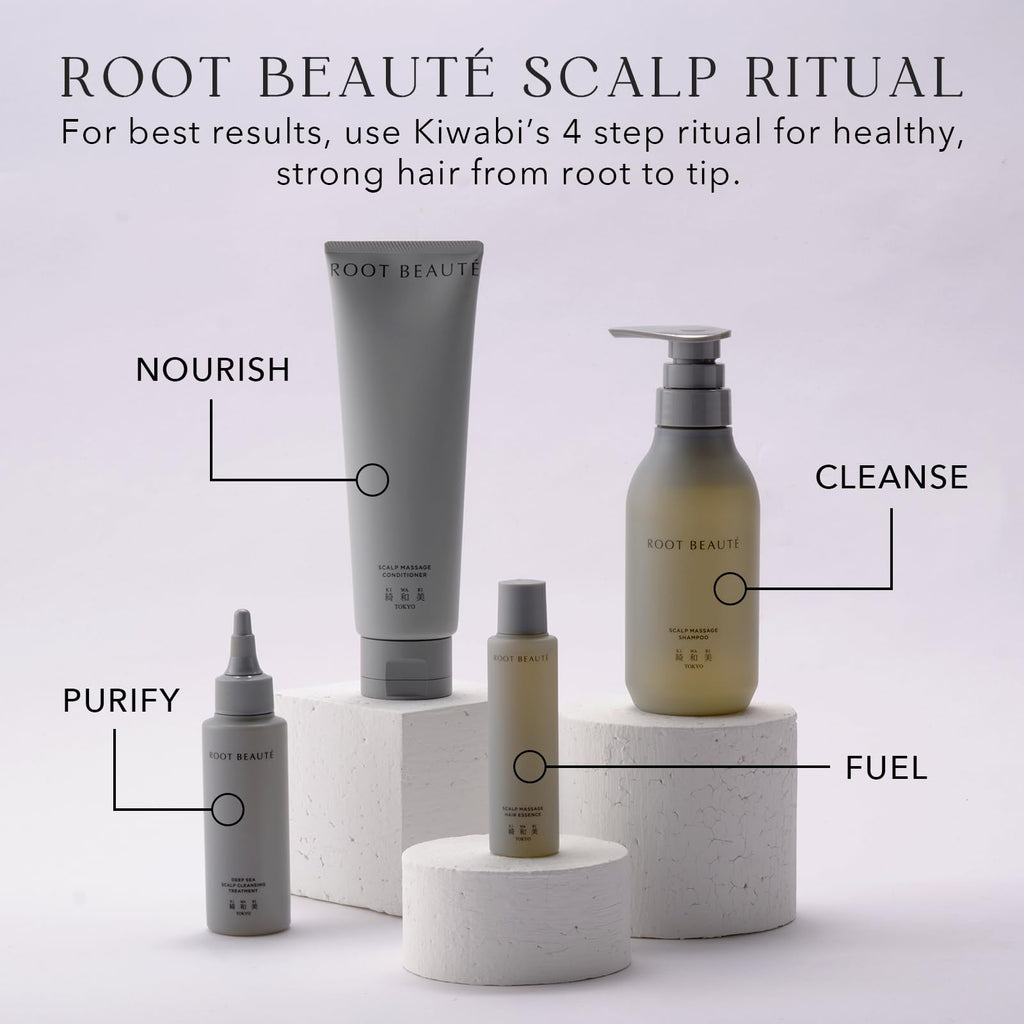 KIWABI Root Beaute Itchy Scalp Shampoo – Sulfate-Free, pH-Balanced Scalp Care