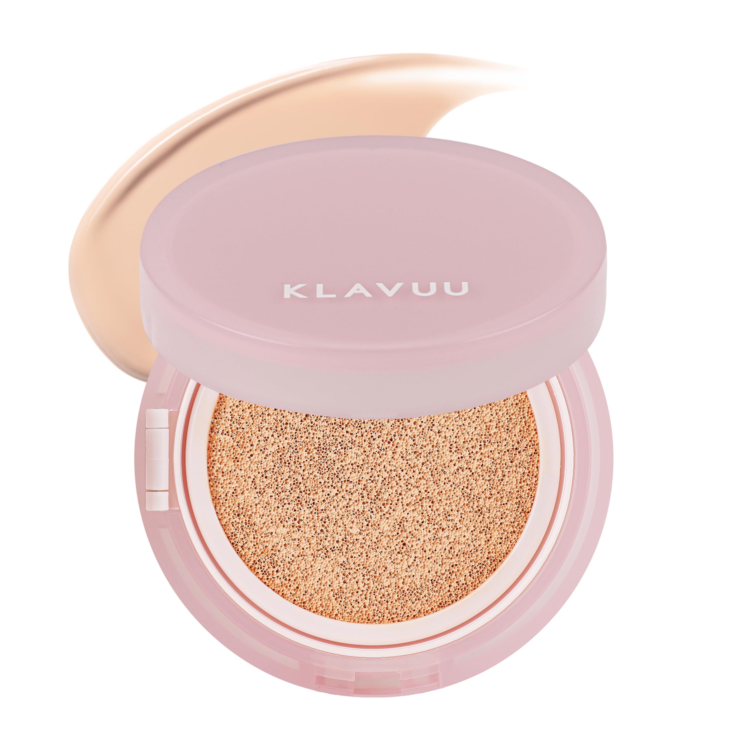 KLAVUU Actress Backstage Cushion Glow #23 Rich Ivory – Hydrating Cushion Foundation for Dry Skin