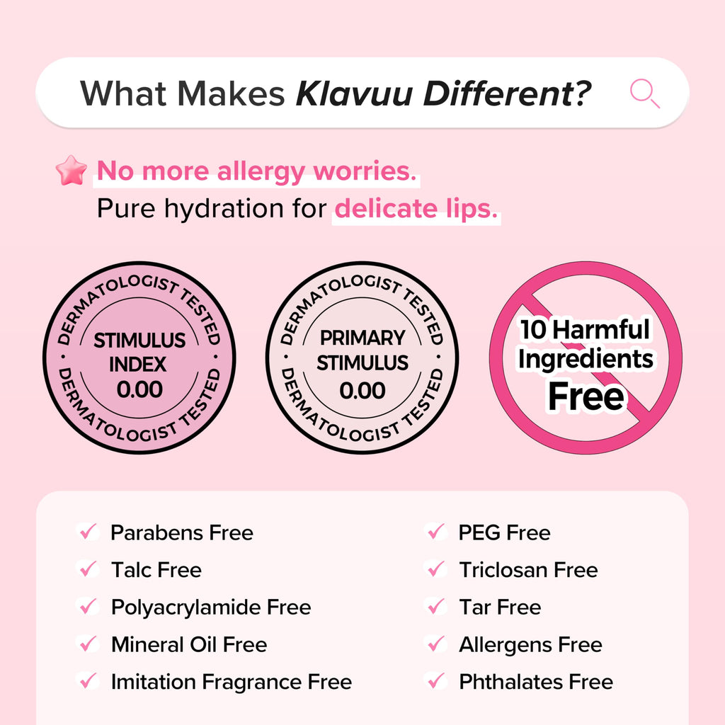 Klavuu Lip Mask Sleeping Pack (0.7oz) – Overnight Hydration & Gentle Exfoliation