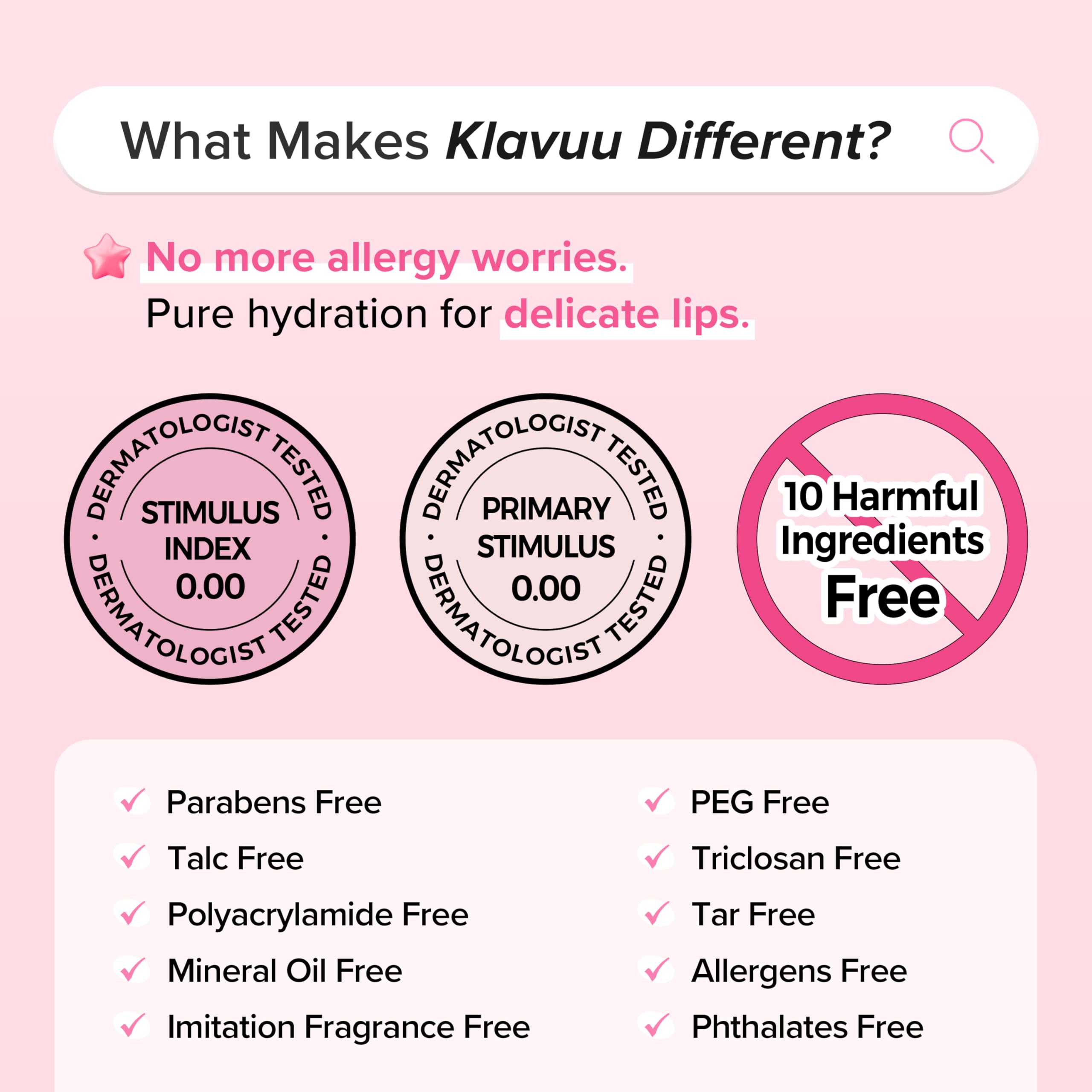 Klavuu Lip Mask Sleeping Pack (0.7oz) – Overnight Hydration & Gentle Exfoliation