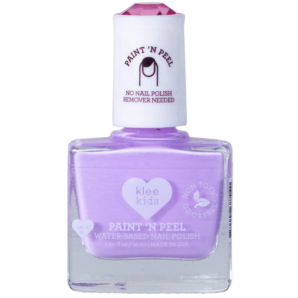 Klee Naturals Starry Sky Kiss Gift Set – Water-Based Peelable Nail Polish for Kids