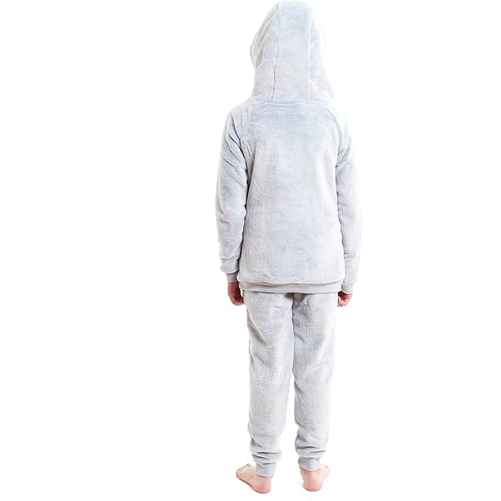 Daisy Dreamer Koala Bear Fleece Hooded Pyjama Set For Kids And Adults Cosy Winter