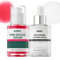 KOEC Pink Toning Skin Booster – Pink Spicule Serum + Picotonic Glowing Ampoule Duo