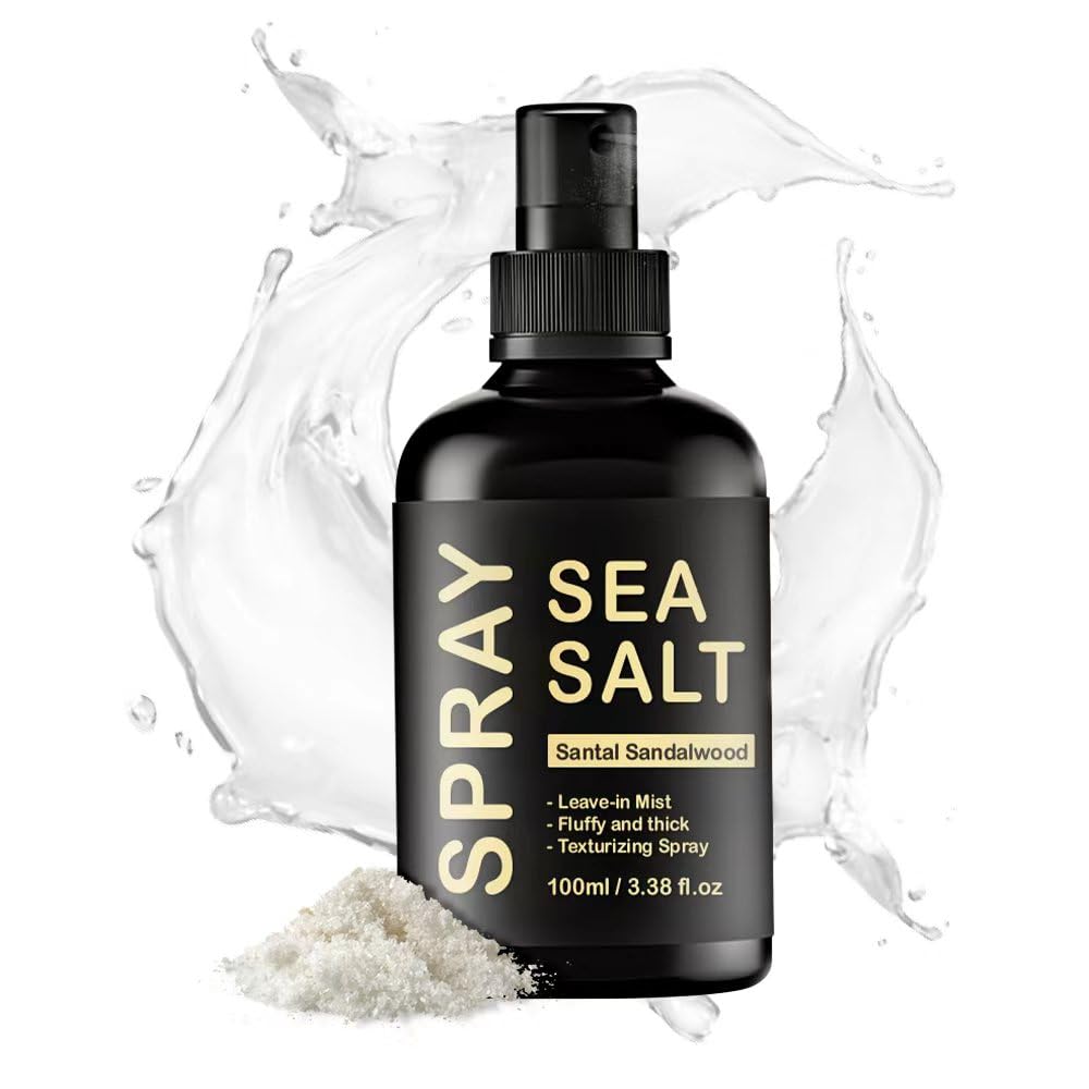 KOEC Sea Salt Spray for Men – Lightweight Keratin Texturizing Spray for Hair, Beachy Waves, 3.38 oz