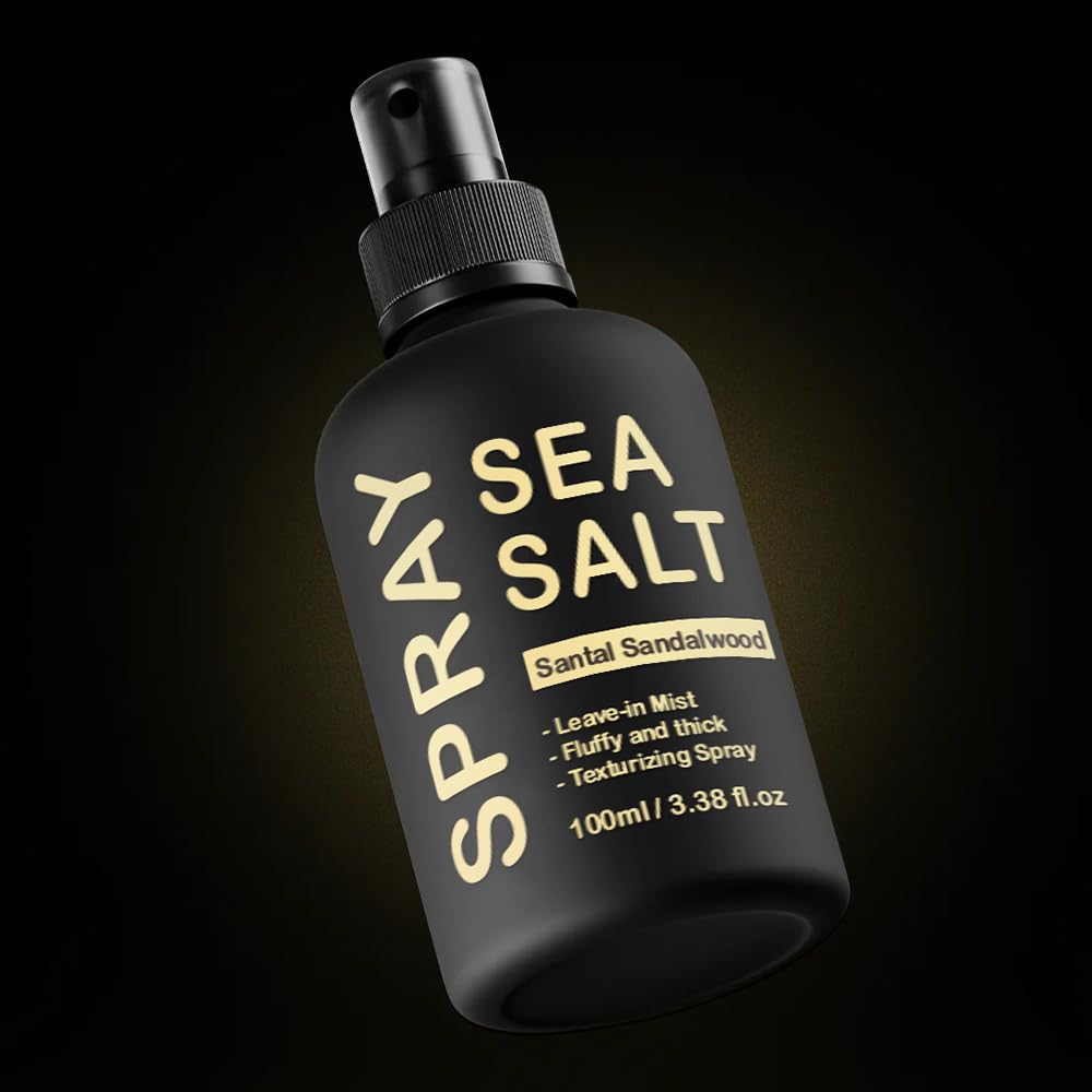 KOEC Sea Salt Spray for Men – Lightweight Keratin Texturizing Spray for Hair, Beachy Waves, 3.38 oz