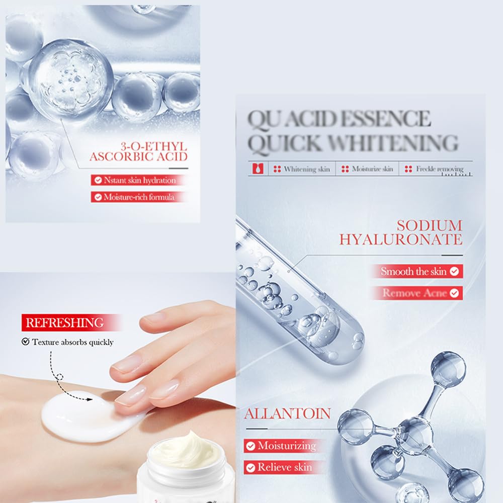 Kojic Acid Cream + Hyaluronic Gel for Dark Spots – Face & Body