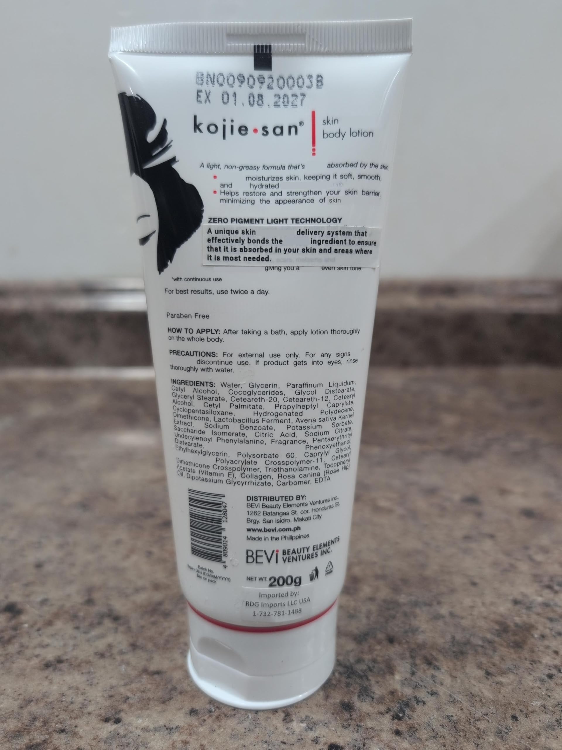 Kojie San Kojic Acid Lotion – Nourishing Body Lotion for Even Skin Tone (200g)