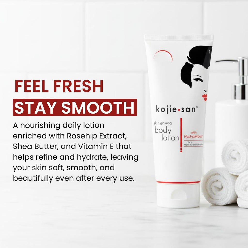Kojie San Kojic Acid Lotion – Nourishing Body Lotion for Even Skin Tone (200g)